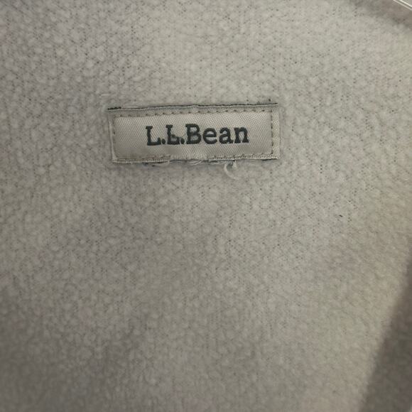 L.L. Bean Fleece-Lined Flannel Shirt/Shacket Womens Size 2X Blue Plaid Preppy - Picture 5 of 8